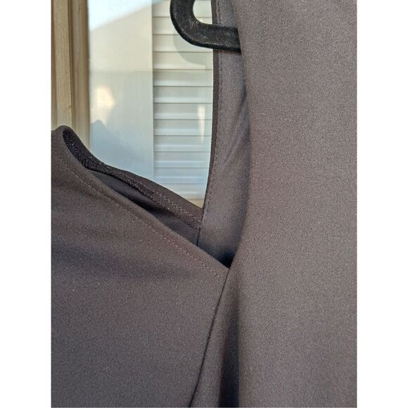 Jessica Howard size 18W black cold shoulder midi dress with jeweled neckline plu - Picture 4 of 7